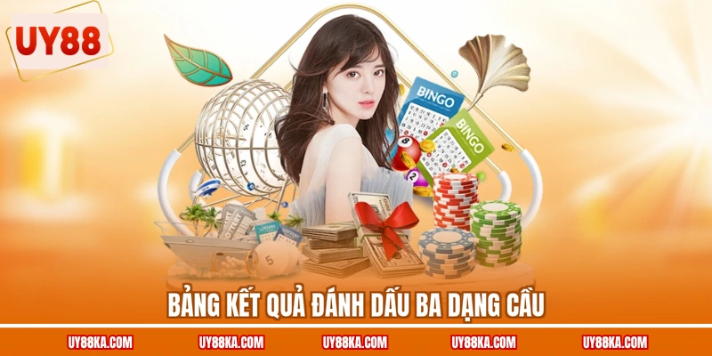 Bảng kết quả đánh dấu ba dạng cầu