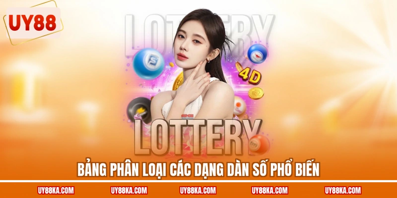 Bảng phân loại các dạng dàn số phổ biến