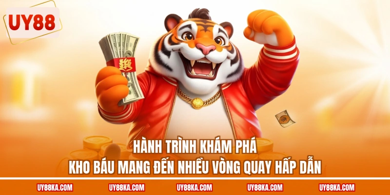 Hành trình khám phá kho báu mang đến nhiều vòng quay hấp dẫn